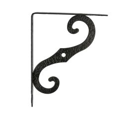 AMIG 203 | Palomilla ornamental  2 | 250 x 190 mm (10'' x 7,5'') | Acero | Negro